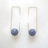 DREA Stone Earrings 'Level'