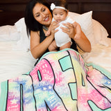 Dream Big Plush Baby Blanket