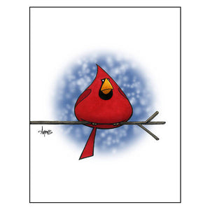 "Drop of Cardinal" Print