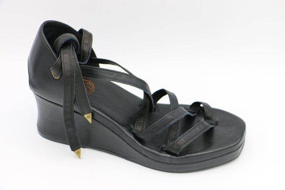 negro alicante sandals