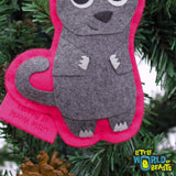 Myrtle the Scottish Fold Ornament