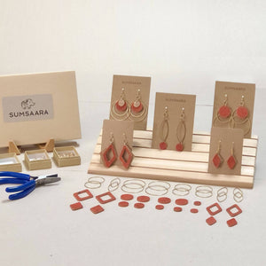 Orange - DIY Jewelry Kit (32 Pieces)