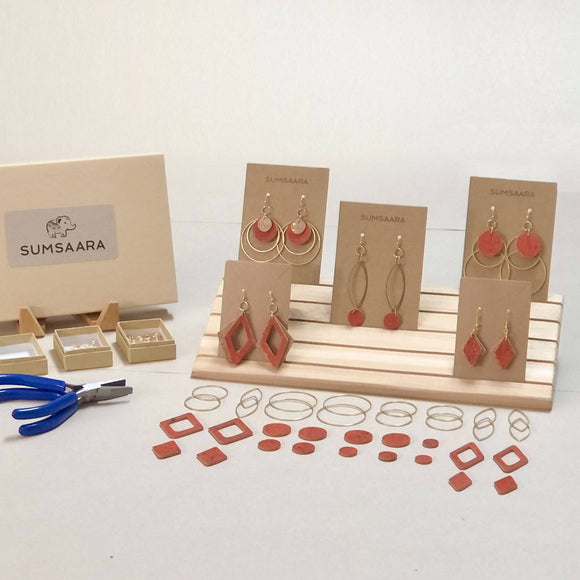 Orange - DIY Jewelry Kit (32 Pieces)