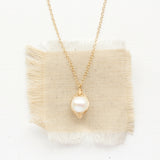 Perfect Pearl Gold Necklace