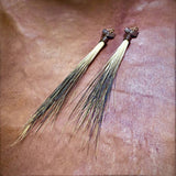Porcupine Hair Earrings