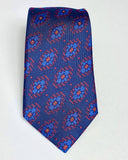 Rug design silk necktie by Anet's Collection