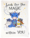 Look for the Magic Plush Baby Blanket
