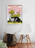 Under the Willow Art Print