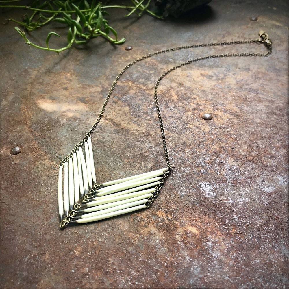 DIY Porcupine Quill Earrings + Necklace, Shot in Paris - Stars for  Streetlights