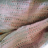 SHERPA Wool felted silk scarf - Powder