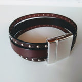 MENS - LINUS leather cuff