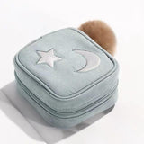 Moon and Star Jewelry Pouch