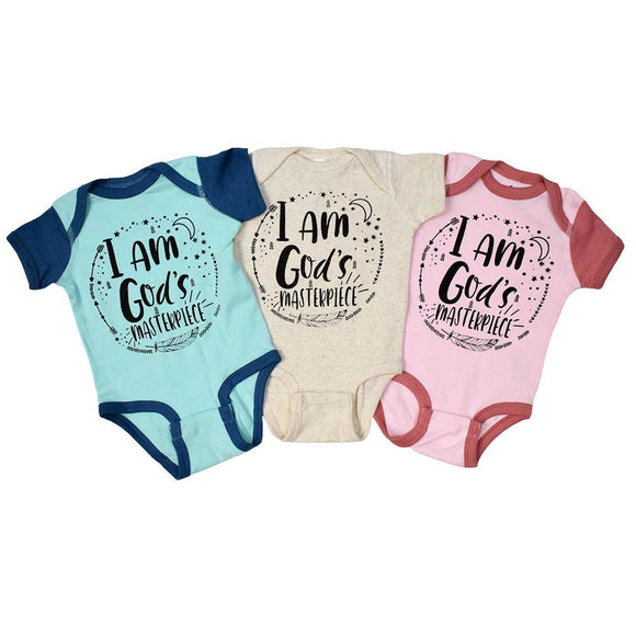 God's Masterpiece Baby Bodysuit