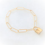 LOCK Bracelet Elongated