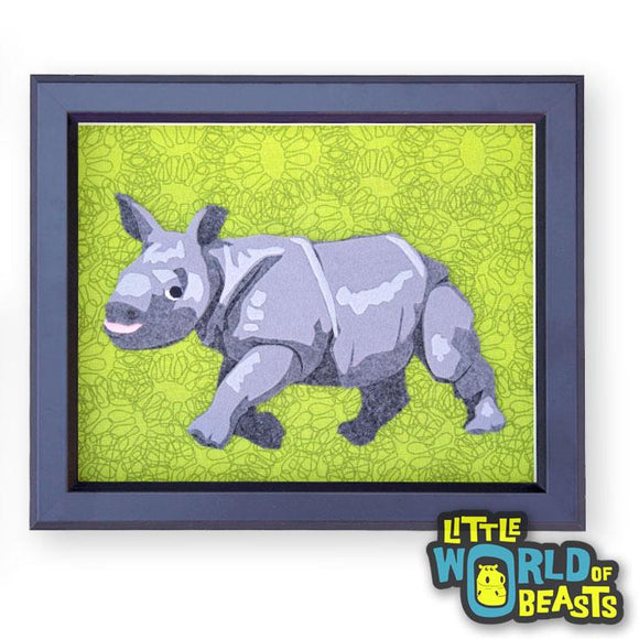 Baby Rhino - Portrait
