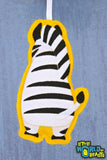 Temperance the Zebra Ornament