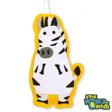 Temperance the Zebra Ornament