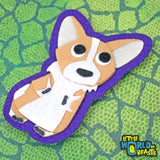 Newton the Corgi Patch