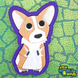 Newton the Corgi Patch