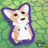 Newton the Corgi Patch