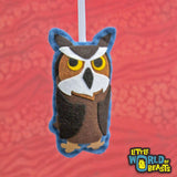 Fredrickson the Great Horned Owl Ornament