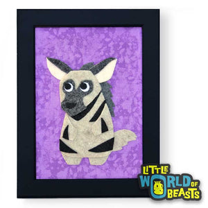 Ichabod the Striped Hyena Framed