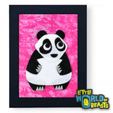 Laurence the Panda Framed