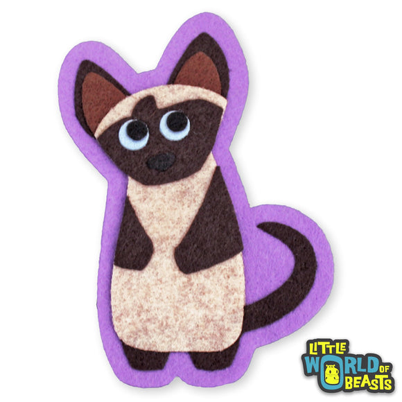 Genevieve the Siamese Cat Patch