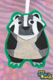 Corbin the Badger Ornament