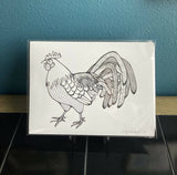 Rooster Art Print