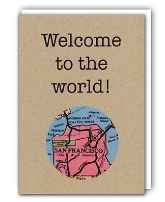 Welcome to the world Mini Map Card