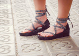 negro barcelona sandals