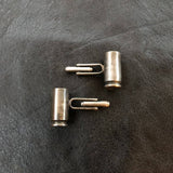.357 Bullet Cuff Links - Antique Silver