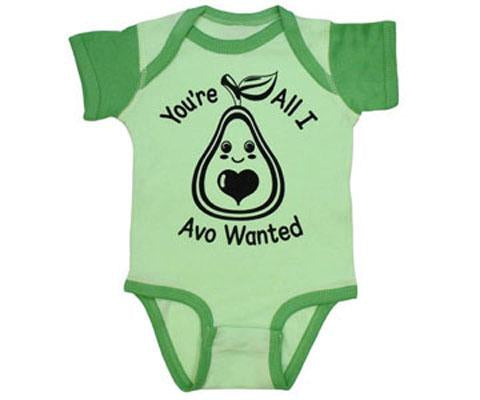Avocado Baby Bodysuit