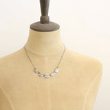 Pakal Collar Stamped Silver Necklace