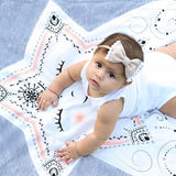 Skylar the Star Shaped Baby Blanket