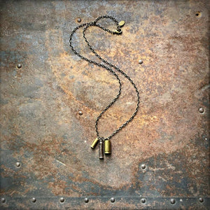DIY Bullet Shell Casing Necklace