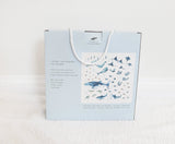 Baby and Toddler Numbers Blanket - 1 to 10 Ocean Animals