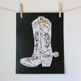 "Give 'em the Boot" Print