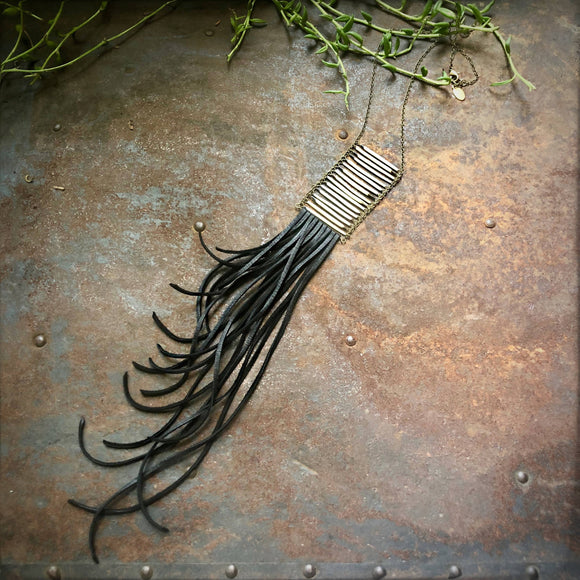 Porcupine Quill Breastplate Necklace