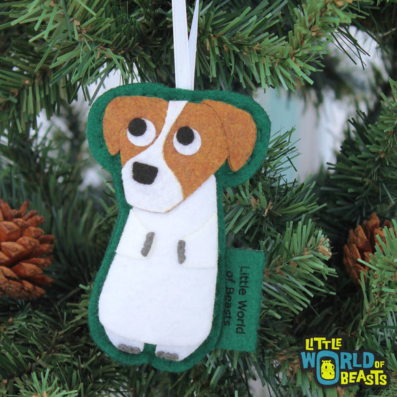 Chip the Jack Russell Ornament