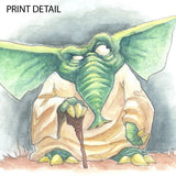 "Yodaphant" Print