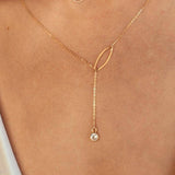 LINK Lariat Necklace 'Drop'