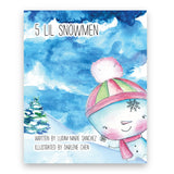 5 Lil Snowmen Gift Set