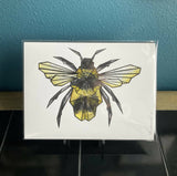 Geometric Bee Art Print