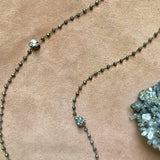 Faceted Pyrite Necklace