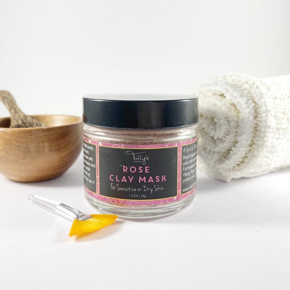 Powdered Mask | Rose Clay