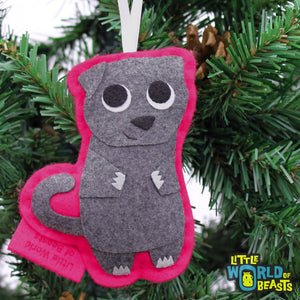 Myrtle the Scottish Fold Ornament