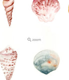 Sea Shells Watercolor Art Print