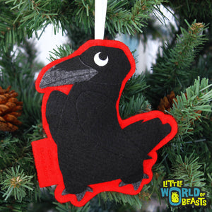 Ramona the Raven Ornament